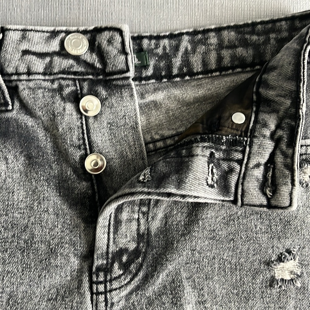 Wild Fable womens size 0 denim distressed shorts - Picture 5 of 5